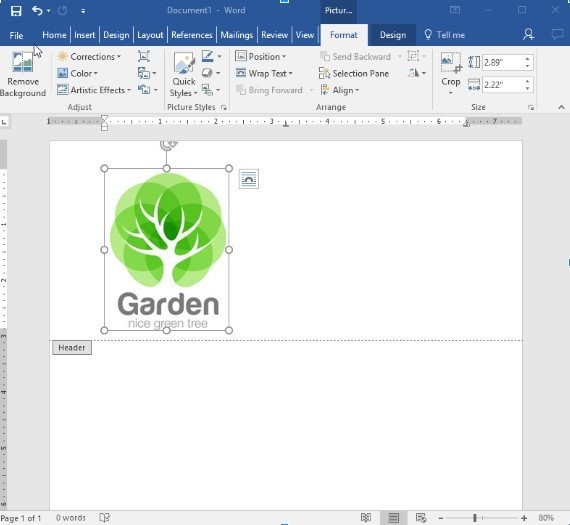 Tip of the Week: Using Word to Create Company Letterhead